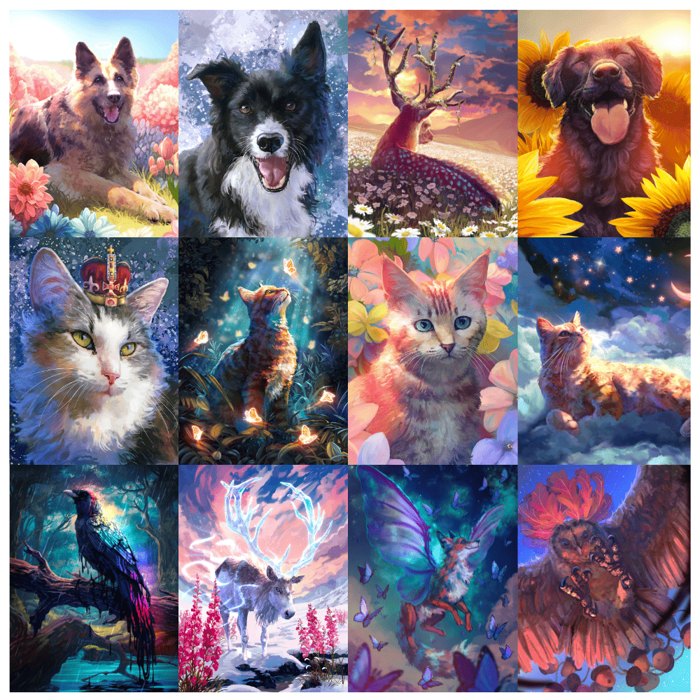Diamond painting (artdot)