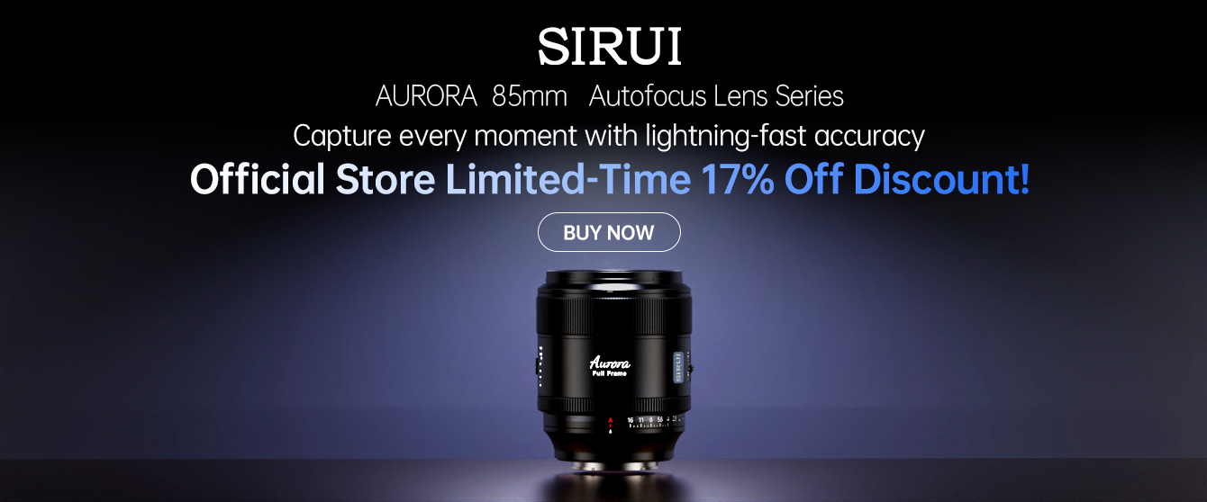 SIRUI AURORA Banner