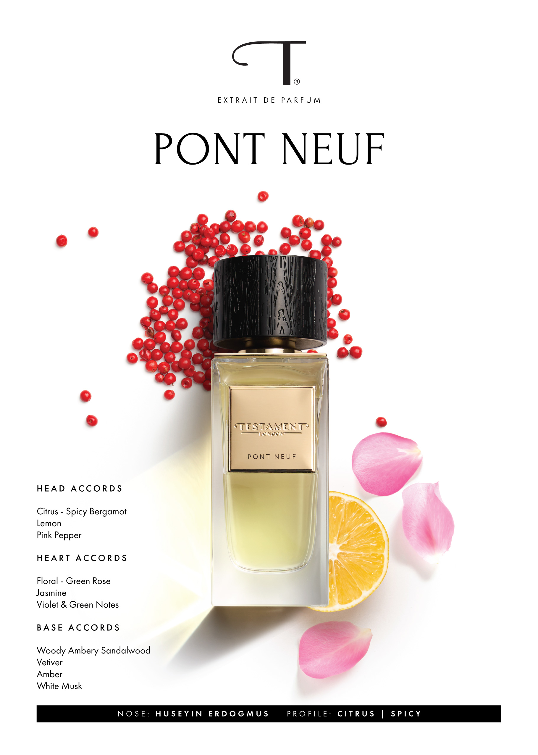 Testament London Pont Neuf: profumo artistico di nicchia